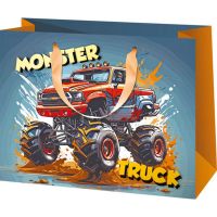 Pungă de cadou exclusivă, de mărime medie, cu imprimeu Monster Truck, 18x23x10 cm - p/u/Punga-de-cadou-exclusiva-de-marime-medie-cu-imprimeu-Monster-Truck-18x23x10-cm-1.jpg