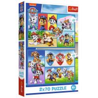 Puzzle 2x70 piese Patrula Cățelușilor - Trefl - p/u/Puzzle-2x70-piese-Patrula-Catelusilor--Trefl-1.jpg