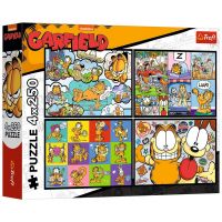 Puzzle Garfield - Aventuri, 4x250 piese - Trefl - p/u/Puzzle-Garfield--Aventuri-4x250-piese--Trefl-1.jpg