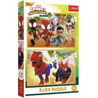 Puzzle Spidey și dinozaurii 2x24 piese - Trefl - p/u/Puzzle-Spidey-si-dinozaurii-2x24-piese--Trefl-1.jpg