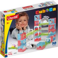 Quercetti: Set de construcție pistă de bile Cuboga, 70 piese - q/u/Quercetti-Set-de-constructie-pista-de-bile-Cuboga-70-piese-1.jpg