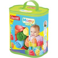 Quercetti: Set de cuburi de construcție moi Momy Soft, 28 piese - q/u/Quercetti-Set-de-cuburi-de-constructie-moi-Momy-Soft-28-piese-1.jpg