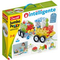 Quercetti: Jumbo Vehicule 62 bucăți set
