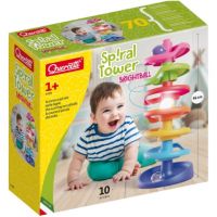 Quercetti: Spiral Tower pistă de biluțe baby cu bilă care luminează - q/u/quercetti-spiral-tower-pista-de-bilute-baby-cu-bila-care-lumineaza.jpg