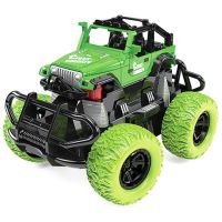 RC Monster Truck vehicul verde cu telecomandă 1/28