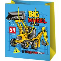 Sacoșă mare pentru cadouri, cu imprimeu de utilaje Big Wheel, 26x13x33 cm - s/a/Sacosa-mare-pentru-cadouri-cu-imprimeu-de-utilaje-Big-Wheel-26x13x33-cm-1.jpg