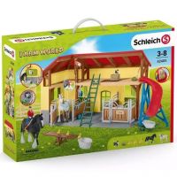 Schleich Farm World – Set de joacă grajd pentru cai (42485) - s/c/Schleich-Farm-World---Set-de-joaca-grajd-pentru-cai-42485--1.jpg