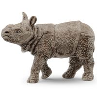 Schleich: Figurina pui de rinocer indian (14860) - s/c/Schleich-Figurina-pui-de-rinocer-indian-14860--1.jpg