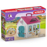 Schleich: Horse Club - Set de joacă cu grajd pliabil cu cai (42703) - s/c/Schleich-Horse-Club--Set-de-joaca-cu-grajd-pliabil-cu-cai-42703--1.jpg
