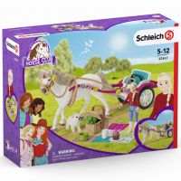 Schleich: Horse Club - Set de joacă cu trăsură pentru spectacol ecvestru și picnic (42467) - s/c/Schleich-Horse-Club--Set-de-joaca-cu-trasura-pentru-spectacol-ecvestru-si-picnic-42467--1.jpg