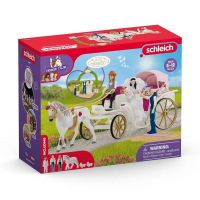 Schleich: Horse Club - Set trăsură de nuntă (42641) - s/c/Schleich-Horse-Club--Set-trasura-de-nunta-42641--1.jpg