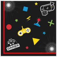 Șervețele de hârtie cu model de gamer, pachet de 20 bucăți - s/e/Servetele-de-hartie-cu-model-de-gamer-pachet-de-20-bucati-1.jpg