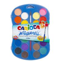 Set acuarele 24 culori 30mm - Carioca