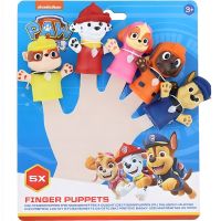 Set de 5 marionete deget pentru copii cu personaje din Patrula Cățelușilor