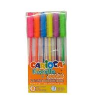 Set de 6 stilouri cu gel neon Fiorella - Carioca - s/e/Set-de-6-stilouri-cu-gel-neon-Fiorella--Carioca-1.jpg