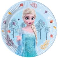 Set de 8 farfurii de hârtie Regatul de Gheață, 20 cm - s/e/Set-de-8-farfurii-de-hartie-Regatul-de-Gheata-20-cm-1.jpg