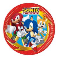 Set de 8 farfurii de hârtie Sonic ariciul, 23 cm - s/e/Set-de-8-farfurii-de-hartie-Sonic-ariciul-23-cm-1.jpg