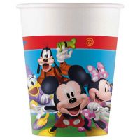 Set de 8 pahare de hârtie cu model Mickey Mouse, 200ml - s/e/Set-de-8-pahare-de-hartie-cu-model-Mickey-Mouse-200ml-1.jpg