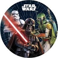Set de farfurii de hârtie Star Wars, 8 bucăți, 23 cm - s/e/Set-de-farfurii-de-hartie-Star-Wars-8-bucati-23-cm-1.jpg