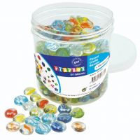 Set de pietre de sticlă transparente PlayBox, 200 de bucăți - s/e/Set-de-pietre-de-sticla-transparente-PlayBox-200-de-bucati-1.jpg