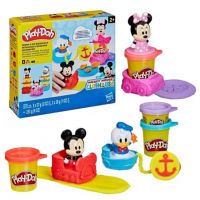 Set de plastilină Play-Doh: Disney Jr. Stamp & Go Megapack - Hasbro