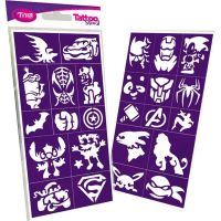 Set de șabloane Tytoo: Heroes, 25 piese - s/e/Set-de-sabloane-Tytoo-Heroes-25-piese-1.jpg
