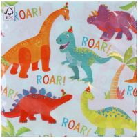 Set de șervețele de hârtie „Dino Party” - 2 straturi, 33x33 cm, 20 buc - s/e/Set-de-servetele-de-hartie--Dino-Party---2-straturi-33x33-cm-20-buc-1.jpg