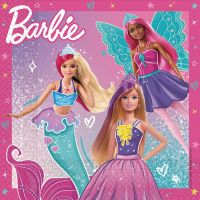 Set de șervețele de hârtie Barbie - 2 straturi, 33x33 cm, 20 bucăți - s/e/Set-de-servetele-de-hartie-Barbie--2-straturi-33x33-cm-20-bucati-1.jpg