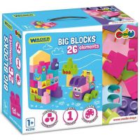 Set mare de blocuri de construcție cu elemente roz, 26 de piese - Wader - s/e/Set-mare-de-blocuri-de-constructie-cu-elemente-roz-26-de-piese--Wader-1.jpg