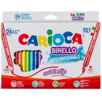 Set markere cu două vârfuri 24 bucăţi - Carioca - s/e/set-markere-cu-doua-varfuri-24-bucati-carioca.jpg