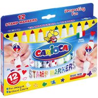 Set markere-ştampilă 12 bucăţi - Carioca - s/e/set-markere-stampila-12-bucati-carioca.jpg