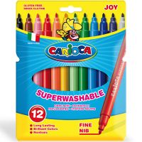 Set markere subţiri 12 bucăţi - Carioca - s/e/set-markere-subtiri-12-bucati-carioca.jpg
