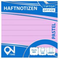 Spirit: Bloc notes adeziv roz pastel cu linii, 100 file, 75x75mm - s/p/Spirit-Bloc-notes-adeziv-roz-pastel-cu-linii-100-file-75x75mm-1.jpg