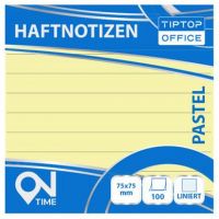 Spirit: Blocnotes adeziv galben pastel cu linii, 100 file, 75x75mm - s/p/Spirit-Blocnotes-adeziv-galben-pastel-cu-linii-100-file-75x75mm-1.jpg