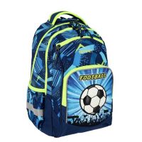 Spirit: Rucsac/ghiozdan școlar rotunjit cu imprimeu 3D fotbal, 34x26x44 cm - s/p/Spirit-Rucsac-ghiozdan-scolar-rotunjit-cu-imprimeu-3D-fotbal-34x26x44-cm-1.jpg