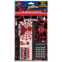 Spider-Man set instrumente de scris cu calculator în pungă PVC - s/p/spider-man-set-instrumente-de-scris-cu-calculator-in-punga-pvc.jpg