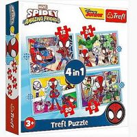 Spidey and His Amazing Friends 4in1 puzzle set - Trefl - s/p/spidey-and-his-amazing-friends-4in1-puzzle-set-trefl.jpg