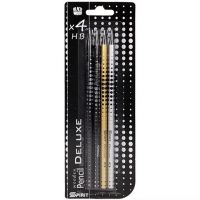 Spirit: Deluxe grafit creion negru lemn set 4 bucăți - s/p/spirit-deluxe-grafit-creion-negru-lemn-set-4-bucati.jpg