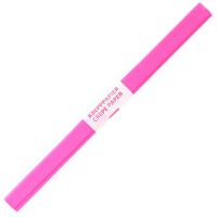 Spirit: hârtie creponată culoare pink 200x50cm