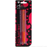 Spirit: Inimioară model negru triunghi creioane grafit HB cu radieră 4 bucăți set - s/p/spirit-inimioara-model-negru-triunghi-creioane-grafit-hb-cu-radiera-4-bucati-set.jpg