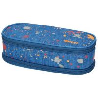 Spirit: Penar oval cu buline vopsea model denim albastru 23x10cm - s/p/spirit-penar-oval-cu-buline-vopsea-model-denim-albastru-23x10cm.jpg