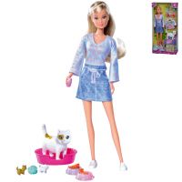 Steffi Love: Păpușa Steffi cu păr blond cu pisoi si accesorii 29cm - Simba Toys - s/t/steffi-love-papusa-steffi-cu-par-blond-cu-pisoi-si-accesorii-29cm-simba-toys.jpg