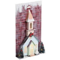 Stop & Look: biserică hârtie de Crăciun cu lumini 17x5x30cm - s/t/stop-look-biserica-hartie-de-craciun-cu-lumini-17x5x30cm.jpg