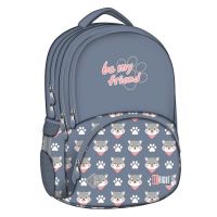 St.Right Be My Friends câine model ghiozdan rucsac 17" - s/t/stright-be-my-friends-caine-model-ghiozdan-rucsac-17-.jpg