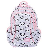 St.Right Grey Panda imprimeu panda roz-gri trei compartimente rucsac, ghiozdan 39x27x17cm - s/t/stright-grey-panda-imprimeu-panda-roz-gri-trei-compartimente-rucsac-ghiozdan-39x27x17cm.jpg
