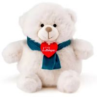 Teddy ursuleț de pluș alb cu fular albastru 18cm - Lumpin - t/e/Teddy-ursulet-de-plus-alb-cu-fular-albastru-18cm--Lumpin-1.jpg