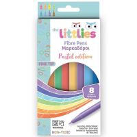 The Littles: Set de 8 carioci cu vârf subțire în culori pastelate - t/h/The-Littles-Set-de-8-carioci-cu-varf-subtire-in-culori-pastelate-1.jpg