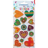 The Littlies: Set de autocolante 3D pufoase cu inimioare colorate pe coală de 10x22cm - t/h/The-Littlies-Set-de-autocolante-3D-pufoase-cu-inimioare-colorate-pe-coala-de-10x22cm-1.jpg