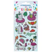 The Littlies: Set de autocolante 3D pufoase cu unicorni minunați pe coală de 10x22 cm - t/h/The-Littlies-Set-de-autocolante-3D-pufoase-cu-unicorni-minunati-pe-coala-de-10x22-cm-1.jpg