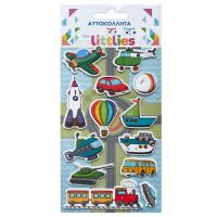 The Littlies: Set de autocolante 3D pufos pentru vehicule, 10x22 cm - t/h/The-Littlies-Set-de-autocolante-3D-pufos-pentru-vehicule-10x22-cm-1.jpg